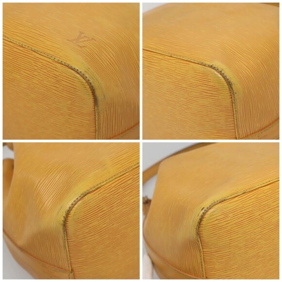 LOUIS VUITTON Epi Petit Noe Shoulder Bag Yellow M44109 LV Auth sw1355 - Picture 16 of 16